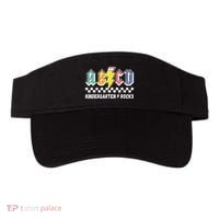Abcd Kindergarten Rocks Pencil Lightning Teachers Rock Visor thumb 0