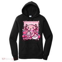 Axolotl Kawaii Strawberry Milk Shake Anime Axolotl Women's Hoodie thumb 0