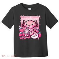 Axolotl Kawaii Strawberry Milk Shake Anime Axolotl Toddler T-Shirt thumb 0