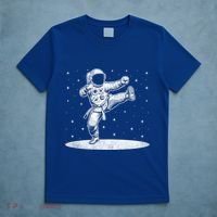 Astronaut Karate Taekwondo Martial Artist Martial Arts Tkd Cute Gift T-Shirt thumb 5