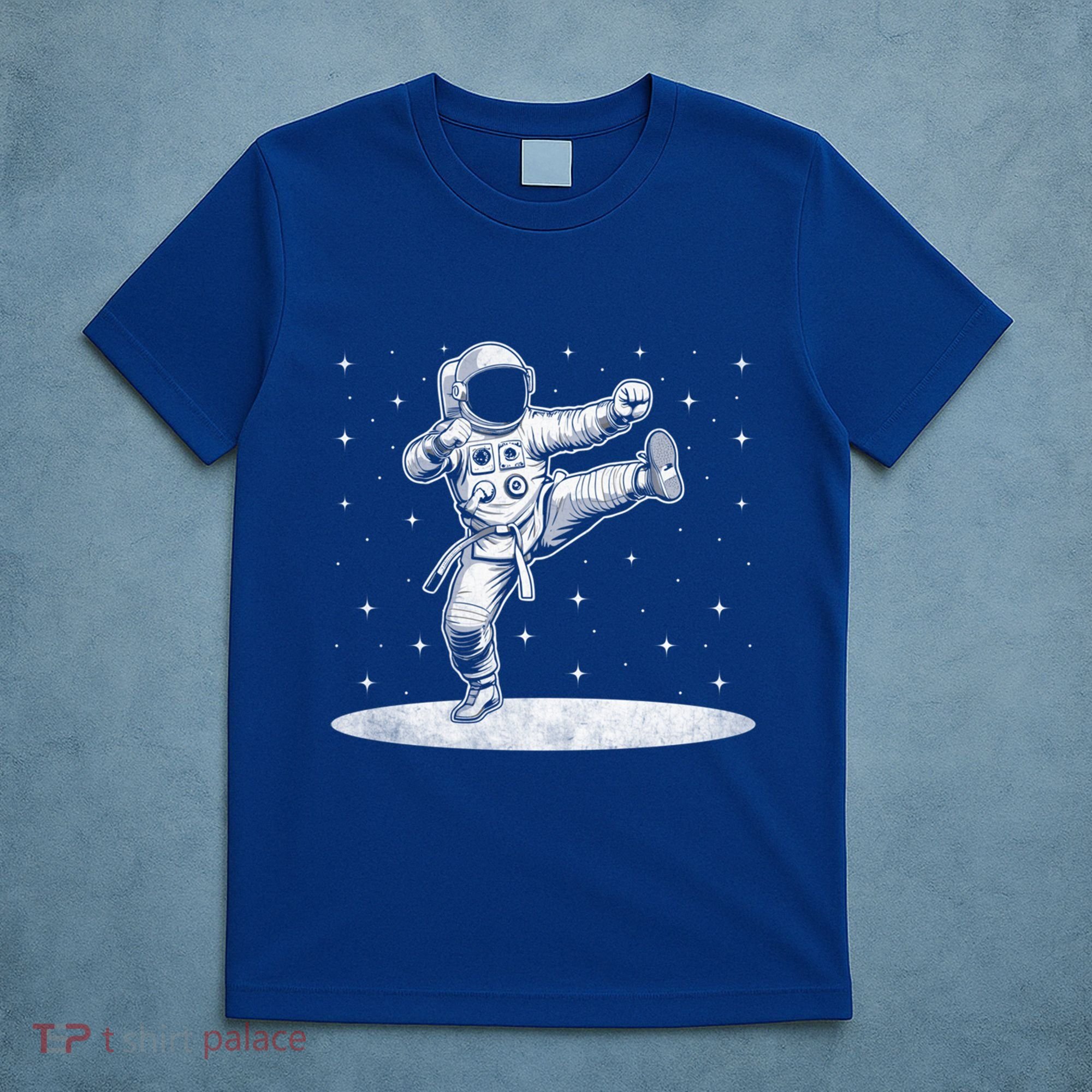 Astronaut Karate Taekwondo Martial Artist Martial Arts Tkd Cute Gift T-Shirt