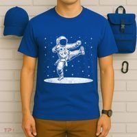 Astronaut Karate Taekwondo Martial Artist Martial Arts Tkd Cute Gift T-Shirt thumb 6