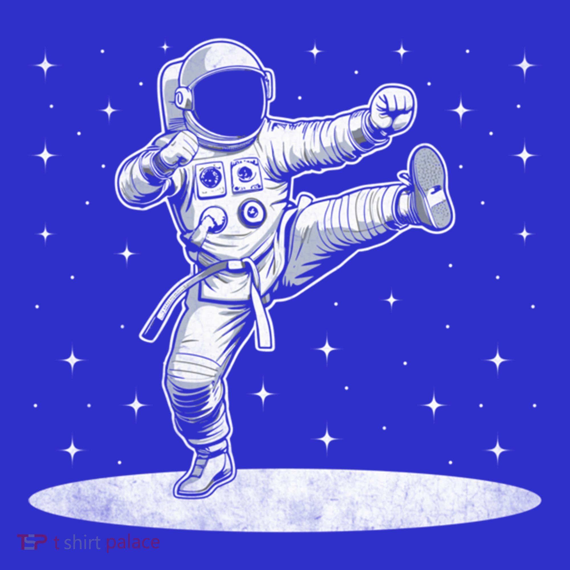 Astronaut Karate Taekwondo Martial Artist Martial Arts Tkd Cute Gift T-Shirt