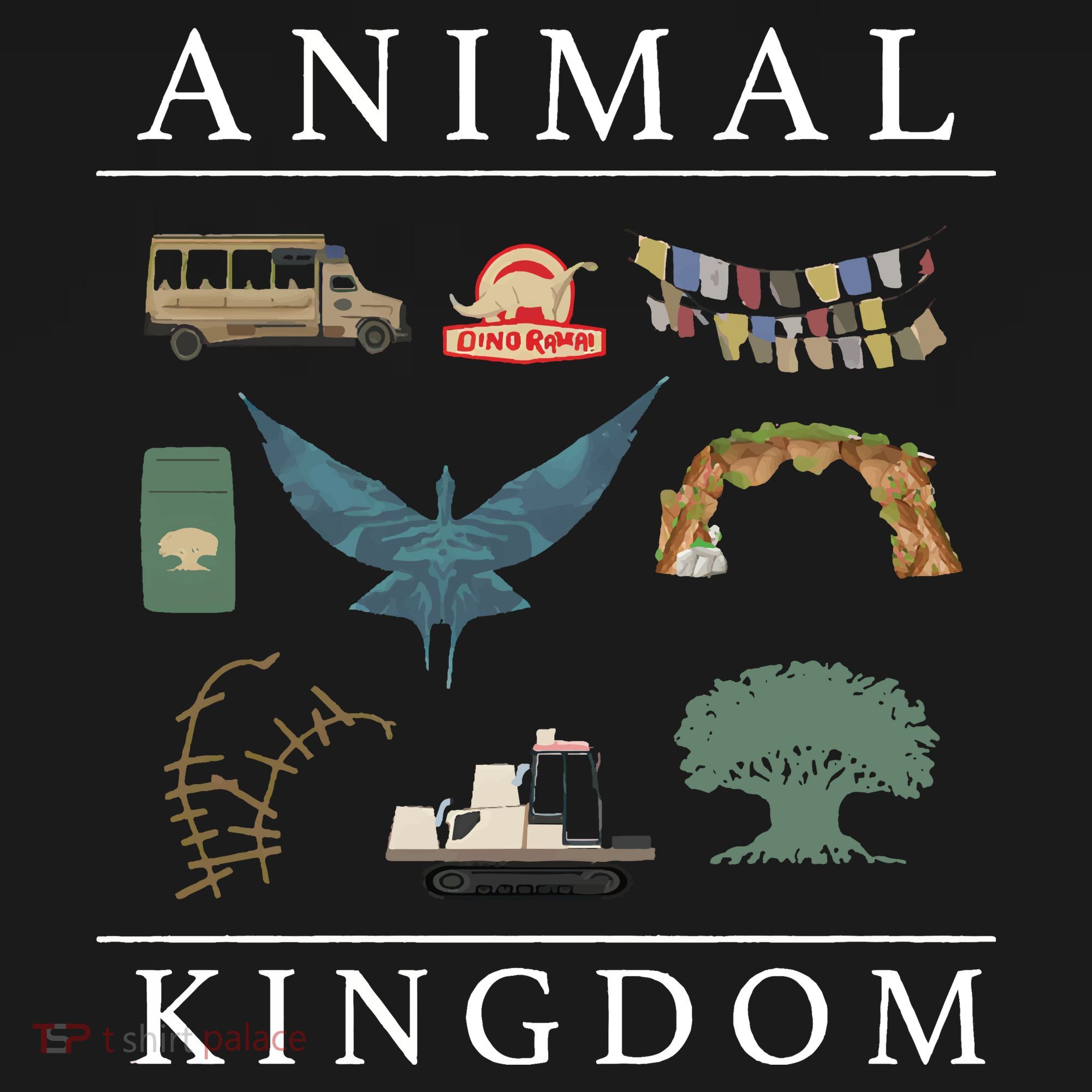 Animal Kingdom Vintage T-Shirt