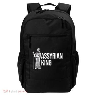 Assyrian King With An Assyrian King Funny Gift Backpack
