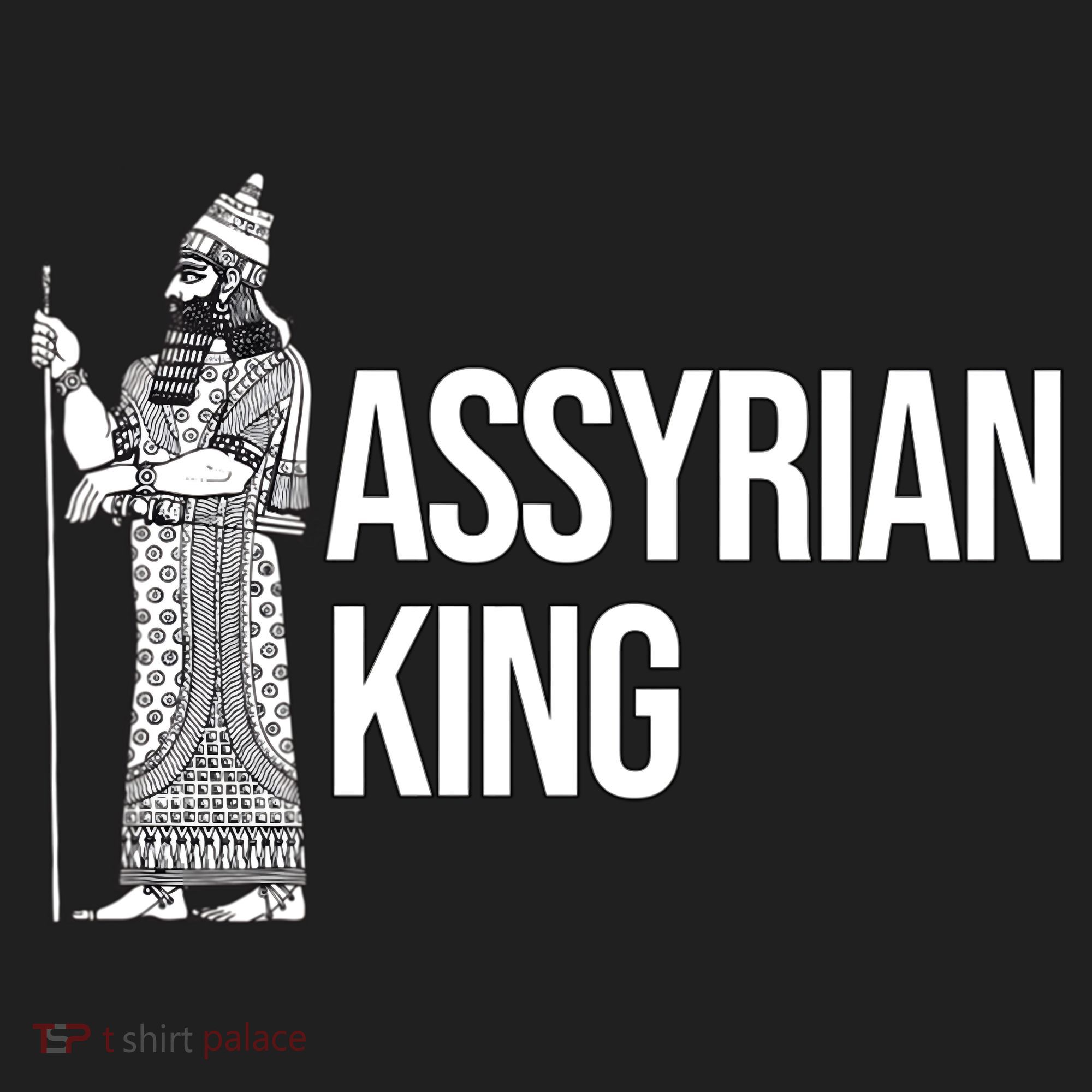 Assyrian King With An Assyrian King Funny Gift Golf Towel