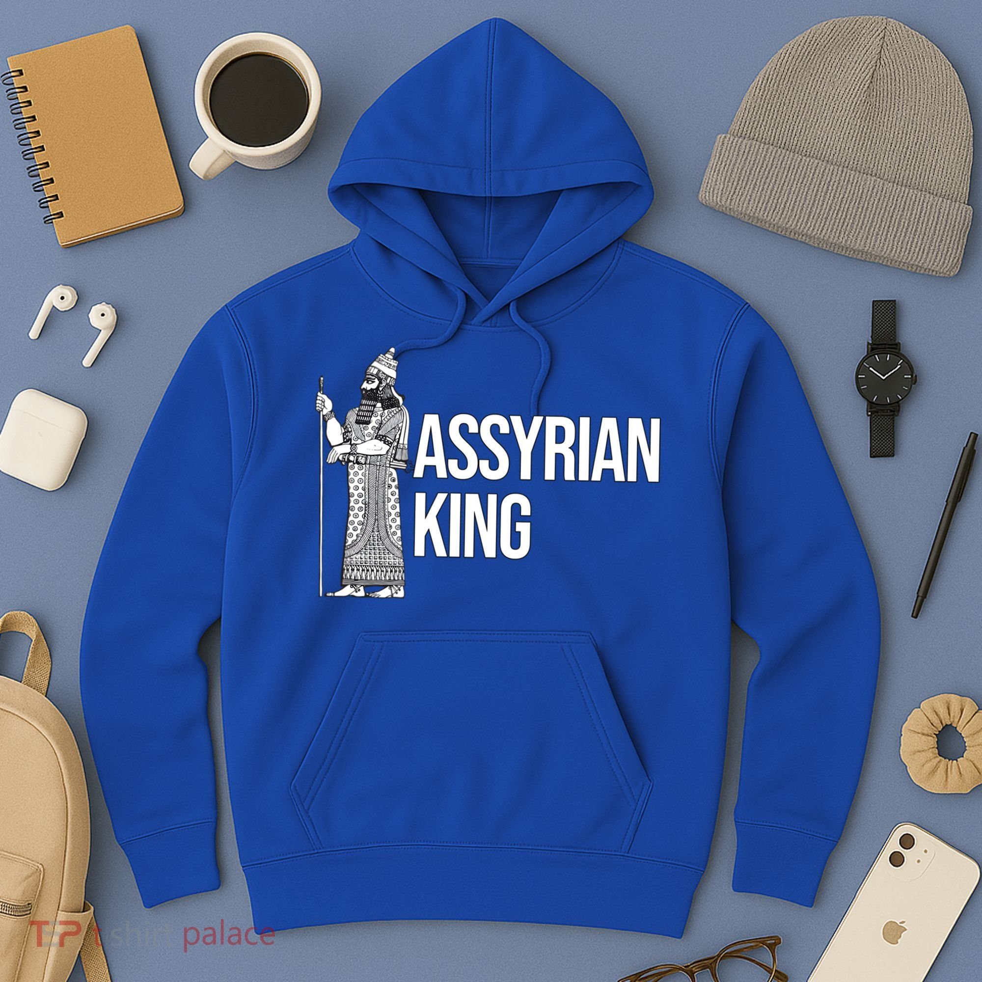 Assyrian King With An Assyrian King Funny Gift Hoodie