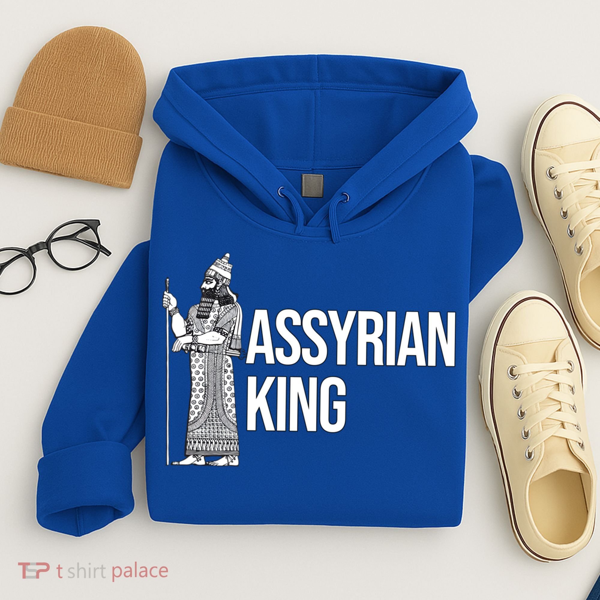 Assyrian King With An Assyrian King Funny Gift Hoodie