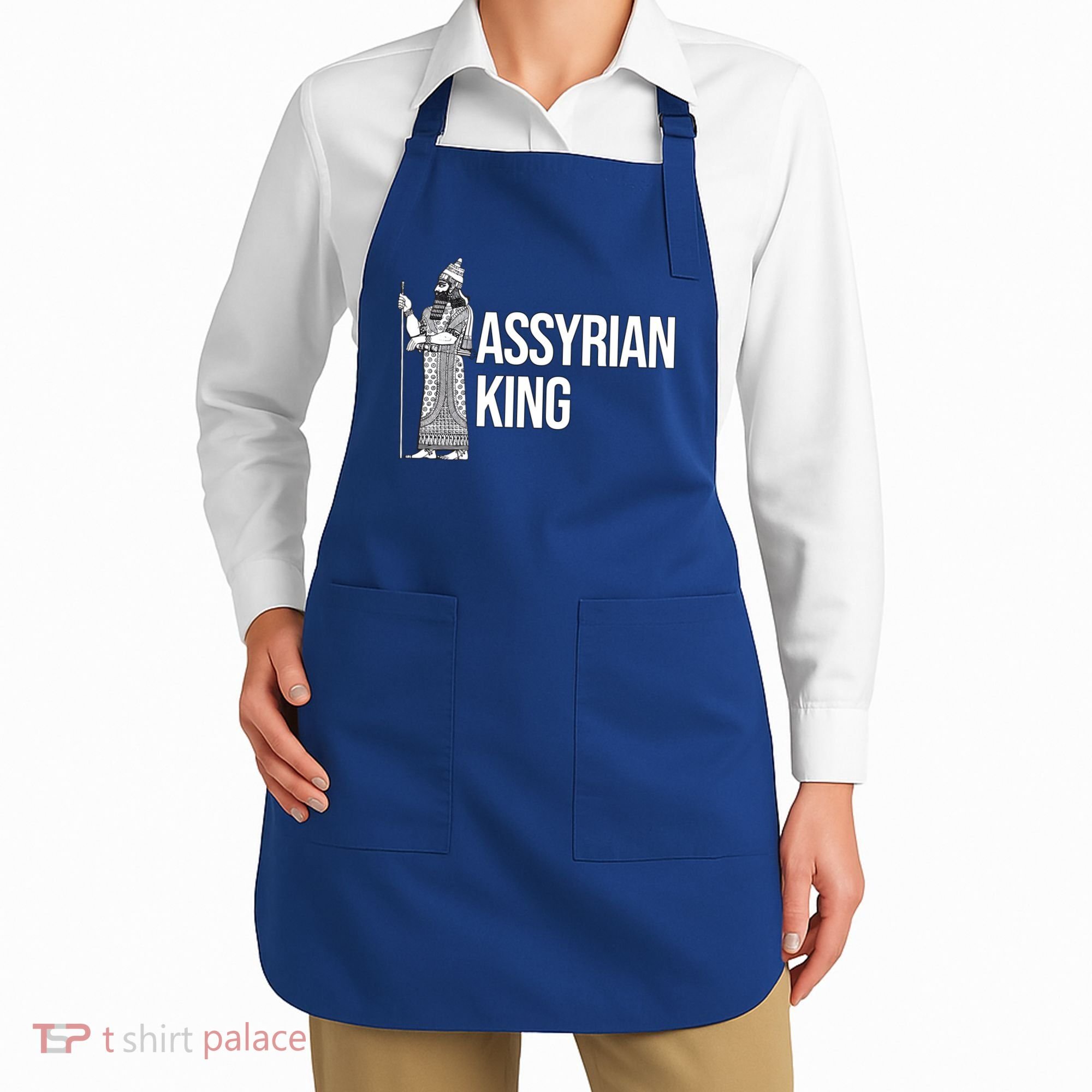 Assyrian King With An Assyrian King Funny Gift Apron
