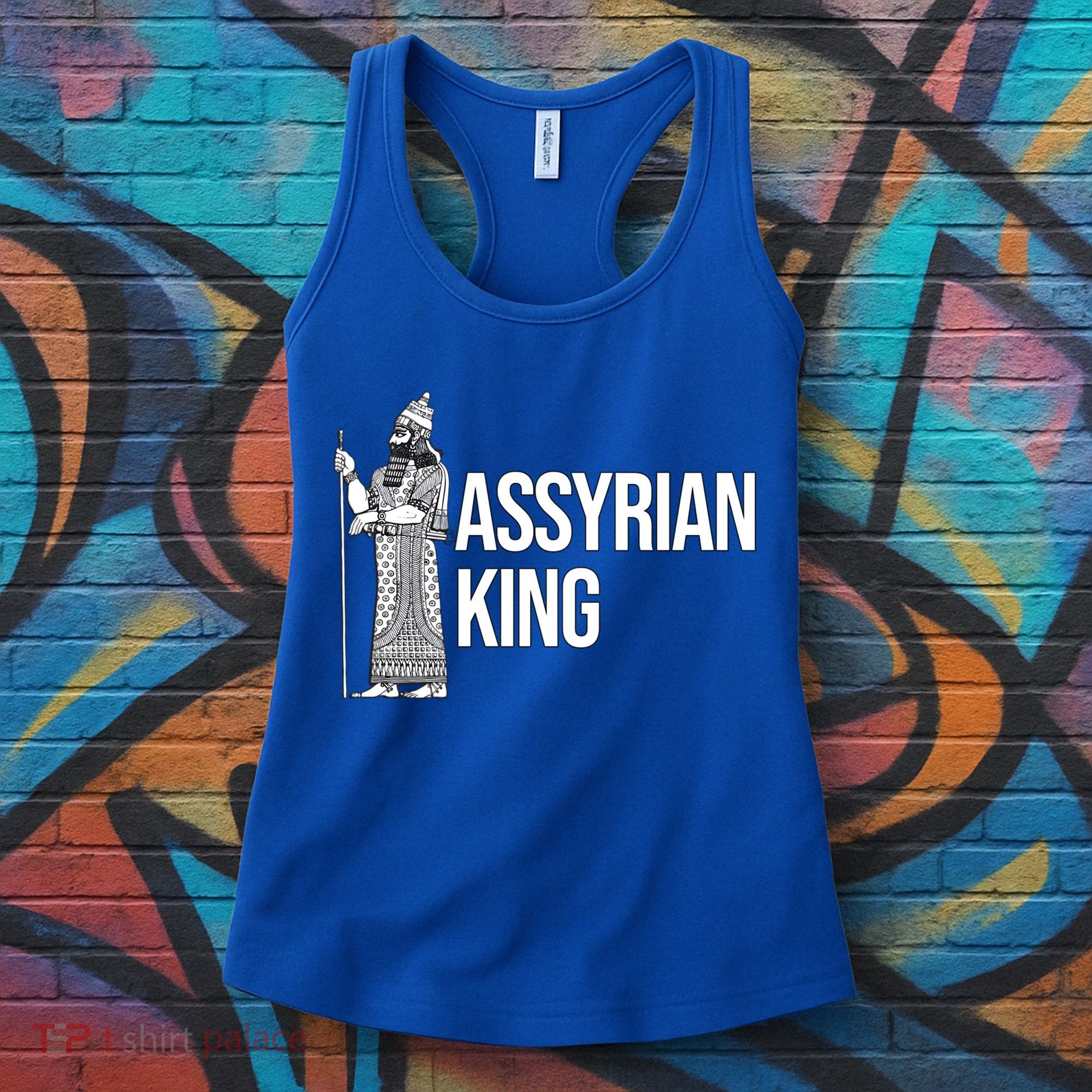 Assyrian King With An Assyrian King Funny Gift Women's Tank Top