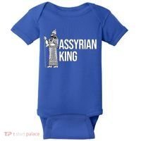 Assyrian King With An Assyrian King Funny Gift Baby Bodysuit thumb 0