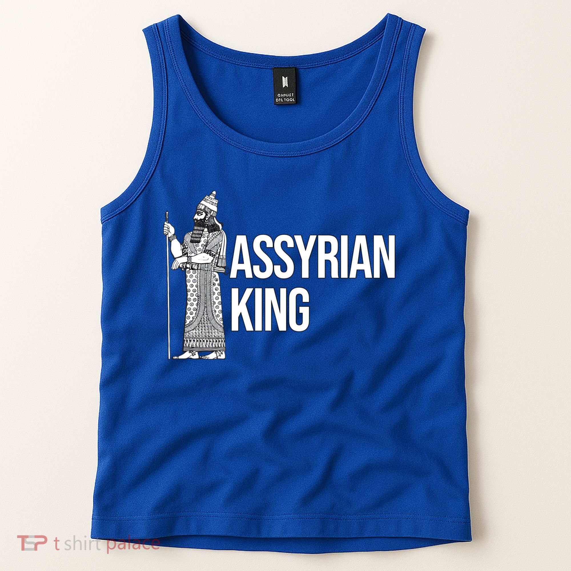 Assyrian King With An Assyrian King Funny Gift Tank Top