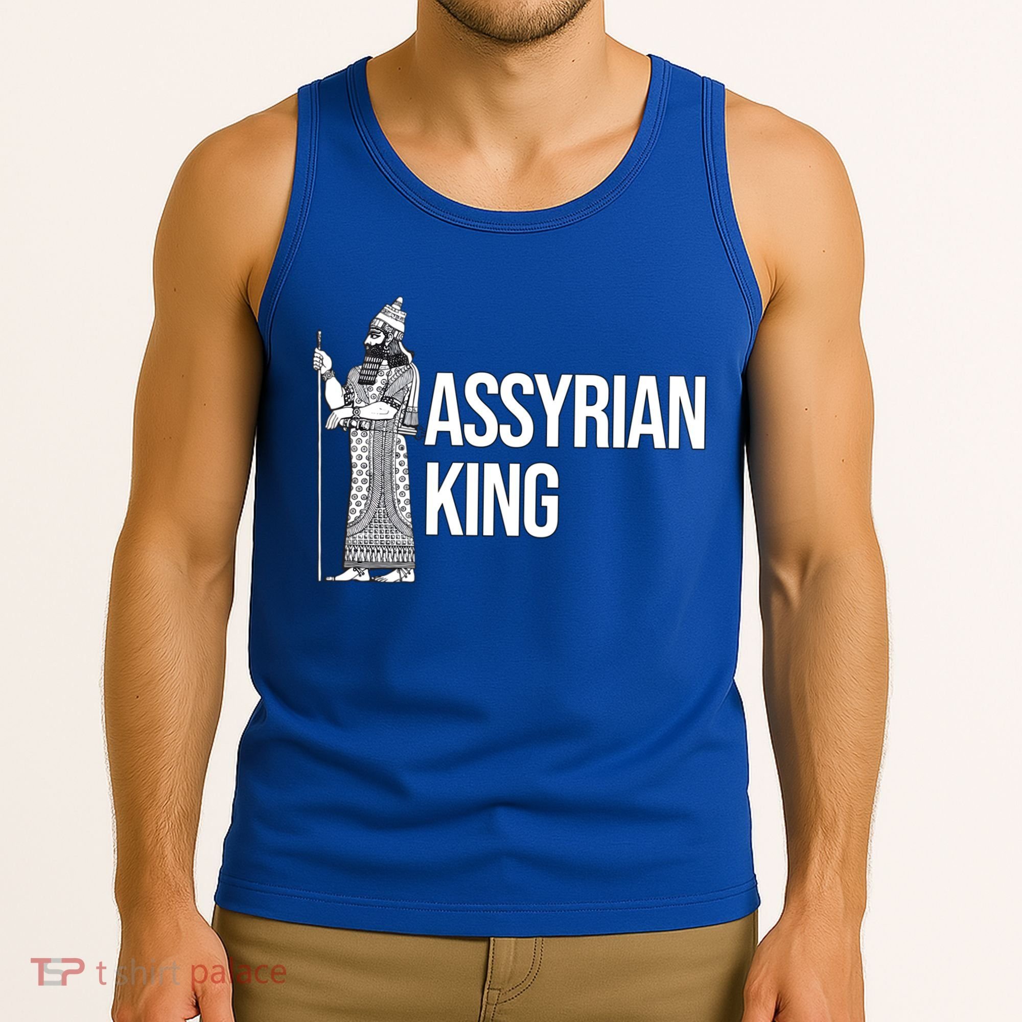 Assyrian King With An Assyrian King Funny Gift Tank Top