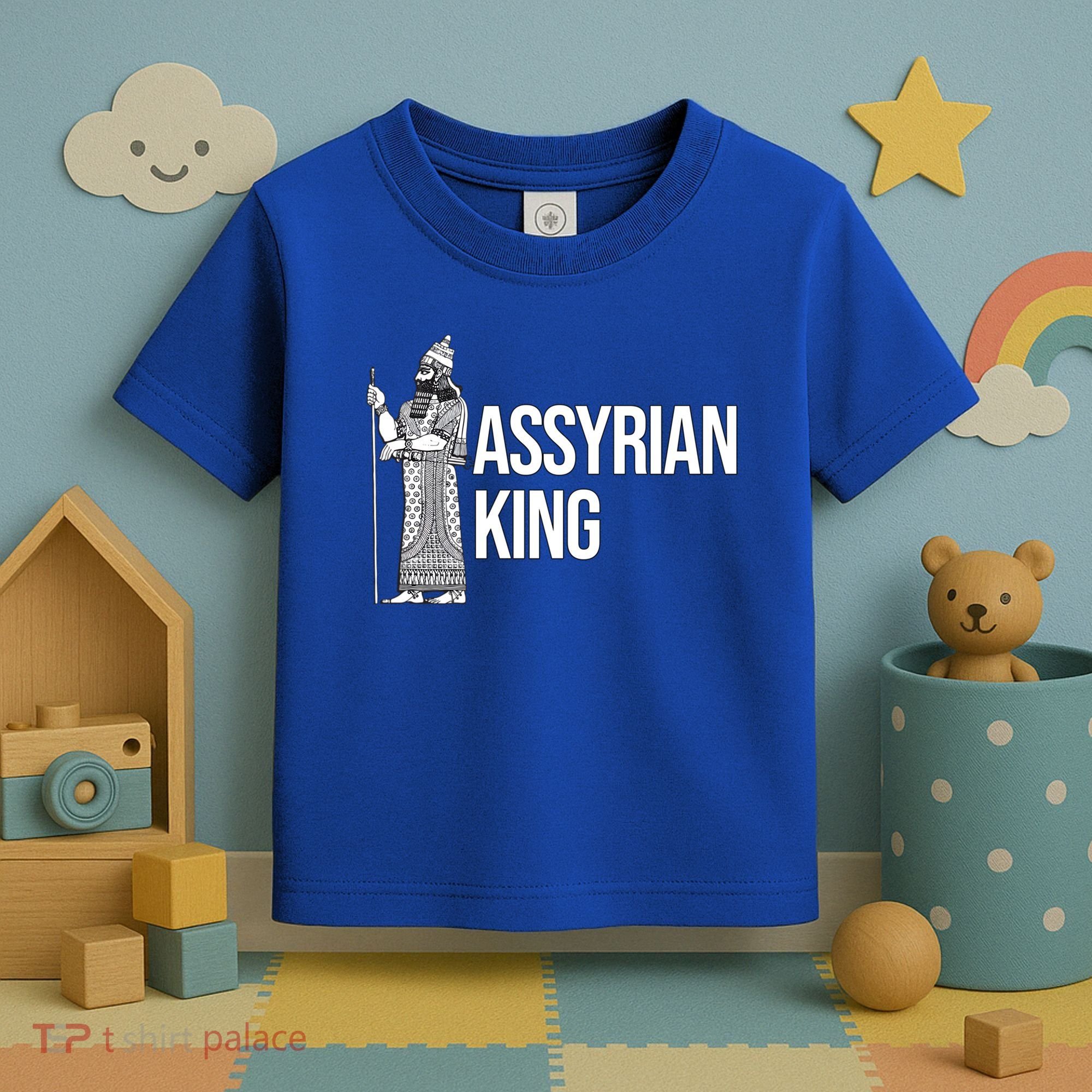 Assyrian King With An Assyrian King Funny Gift Toddler T-Shirt