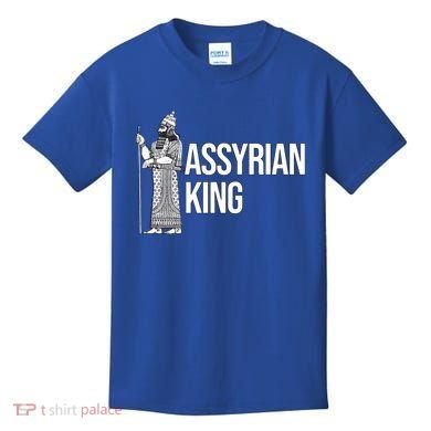 Assyrian King With An Assyrian King Funny Gift Kids T-Shirt