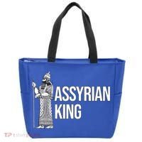 Assyrian King With An Assyrian King Funny Gift Tote Bag thumb 0