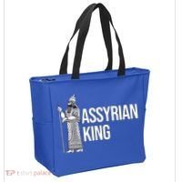 Assyrian King With An Assyrian King Funny Gift Tote Bag thumb 2