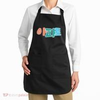 Apt Korean Word Apartment Game Pop Art Apt Apron thumb 2