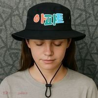 Apt Korean Word Apartment Game Pop Art Apt Bucket Hat thumb 3