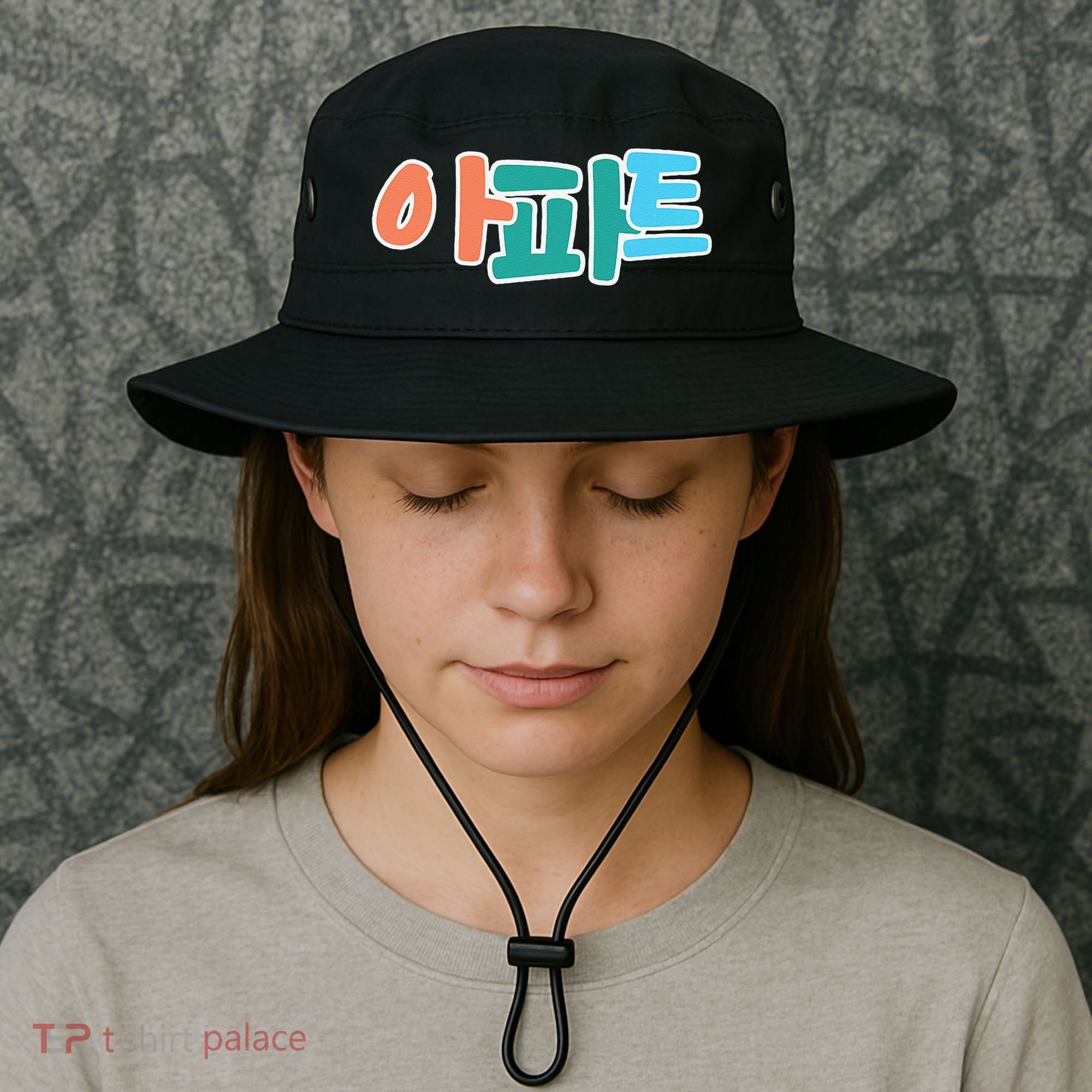 Apt Korean Word Apartment Game Pop Art Apt Bucket Hat