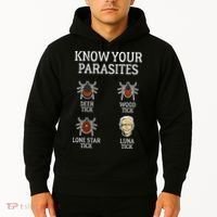 Antibiden Know Your Parasites Lunatic Impeach Joe Biden Hoodie thumb 2