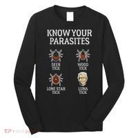Antibiden Know Your Parasites Lunatic Impeach Joe Biden Long Sleeve Shirt thumb 0