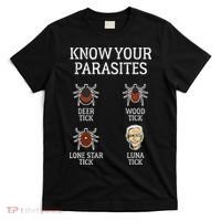 Antibiden Know Your Parasites Lunatic Impeach Joe Biden T-Shirt thumb 0