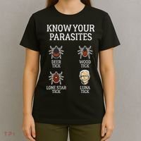 Antibiden Know Your Parasites Lunatic Impeach Joe Biden T-Shirt thumb 4