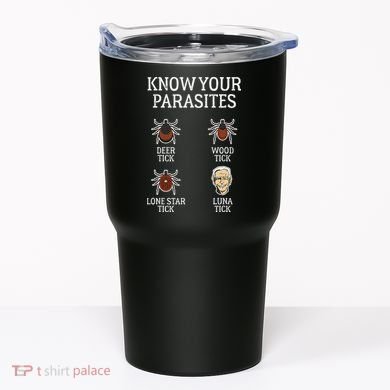 Antibiden Know Your Parasites Lunatic Impeach Joe Biden Tumbler