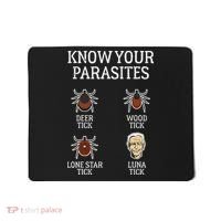 Antibiden Know Your Parasites Lunatic Impeach Joe Biden Mousepad thumb 0