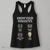 Antibiden Know Your Parasites Lunatic Impeach Joe Biden Women's Tank Top thumb 3