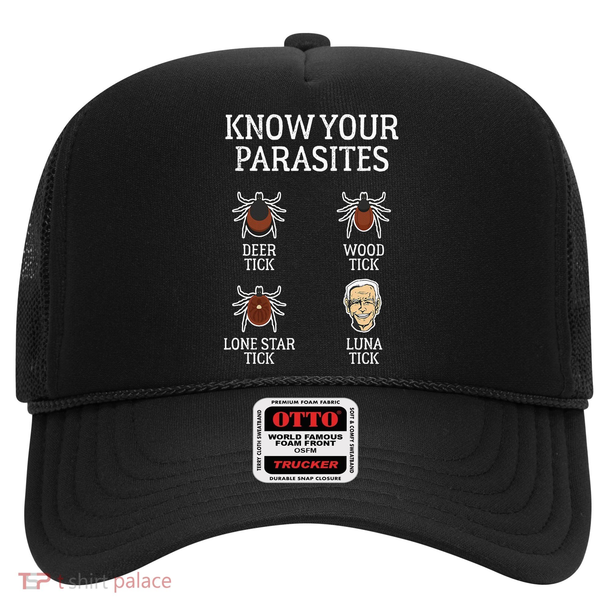 Antibiden Know Your Parasites Lunatic Impeach Joe Biden Hat