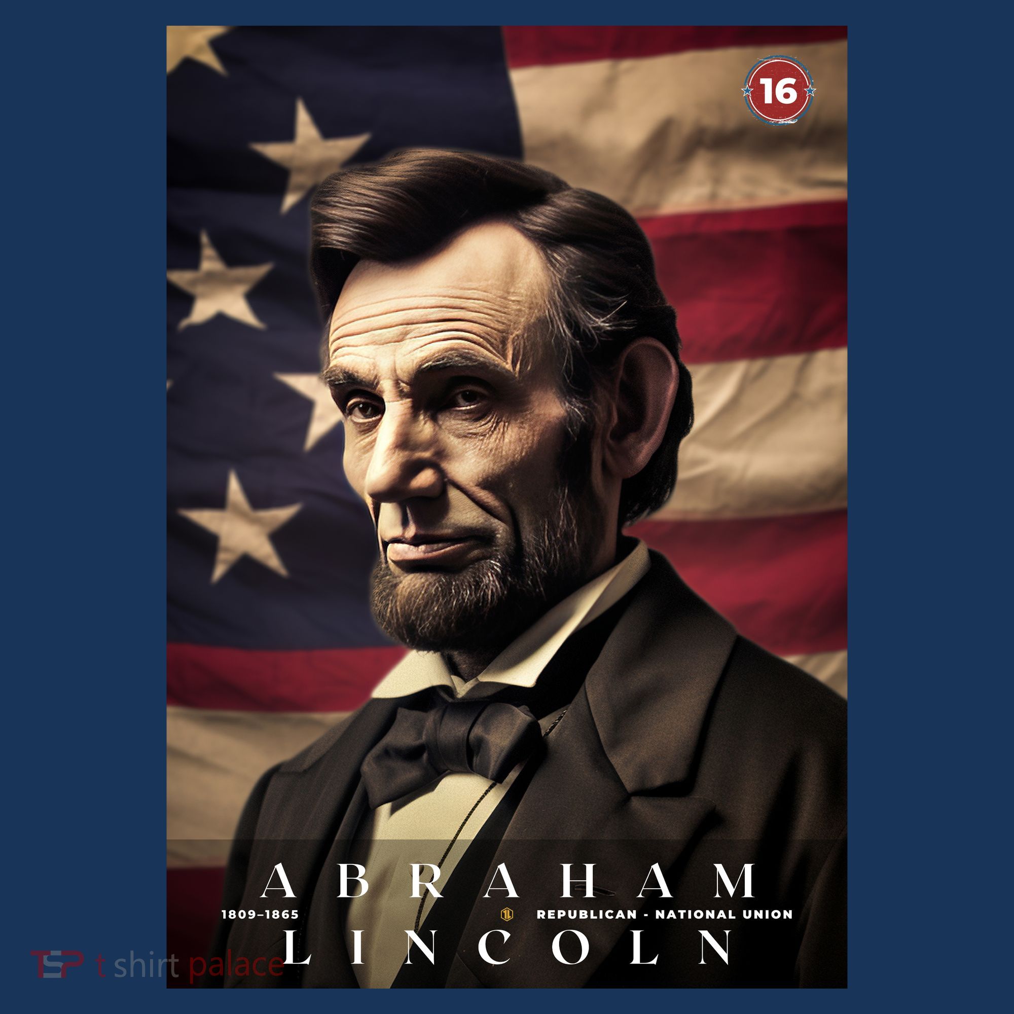 Abraham Lincoln 16th President Of The United States Portrait Women's Tank Top