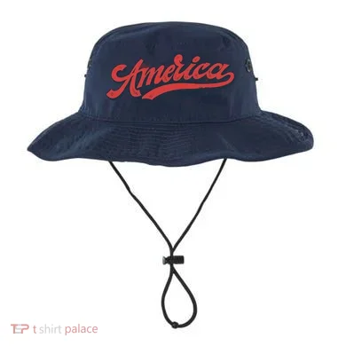 America Label Bucket Hat