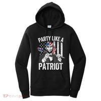 Abraham Lincoln 4th Of July American USA Flag Women's Hoodie thumb 0