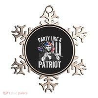 Abraham Lincoln 4th Of July American USA Flag Ornament thumb 0