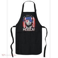Abraham Lincoln 4th Of July Merica  American Flag Apron thumb 0