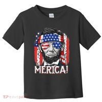 Abraham Lincoln 4th Of July Merica  American Flag Toddler T-Shirt thumb 0
