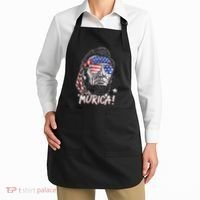 Abraham Lincoln 4th Of July Murica   American Flag Apron thumb 2