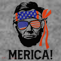 Abraham Lincoln 4th Of July Merica American Flag Toddler Hoodie thumb 2