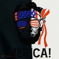 Abraham Lincoln 4th Of July Merica American Flag Infant Baby Jersey Bodysuit thumb 2