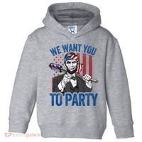 Abraham Lincoln 4th Of July American Toddler Hoodie thumb 0