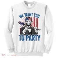 Abraham Lincoln 4th Of July American Sweatshirt thumb 0