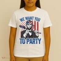 Abraham Lincoln 4th Of July American T-Shirt thumb 4