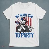 Abraham Lincoln 4th Of July American T-Shirt thumb 5