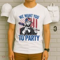 Abraham Lincoln 4th Of July American T-Shirt thumb 6