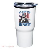Abraham Lincoln 4th Of July American Tumbler thumb 0