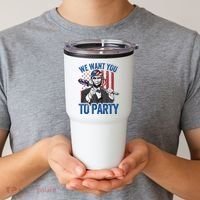 Abraham Lincoln 4th Of July American Tumbler thumb 2