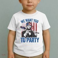 Abraham Lincoln 4th Of July American Toddler T-Shirt thumb 2