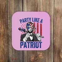 Abraham Lincoln 4th Of July American USA Flag Coaster thumb 0